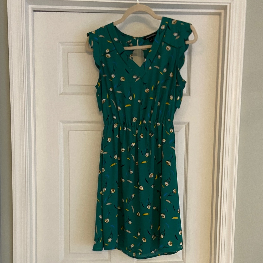41 Hawthorn Teal and Black Dress